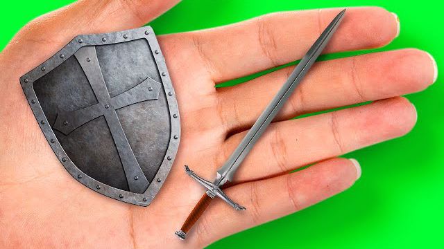 ترفند های ساخت شمشیر های کوچک در یک نگاه