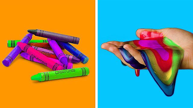 30 روش استفاده شگفت انگیز از مداد رنگی در چند دقیقه